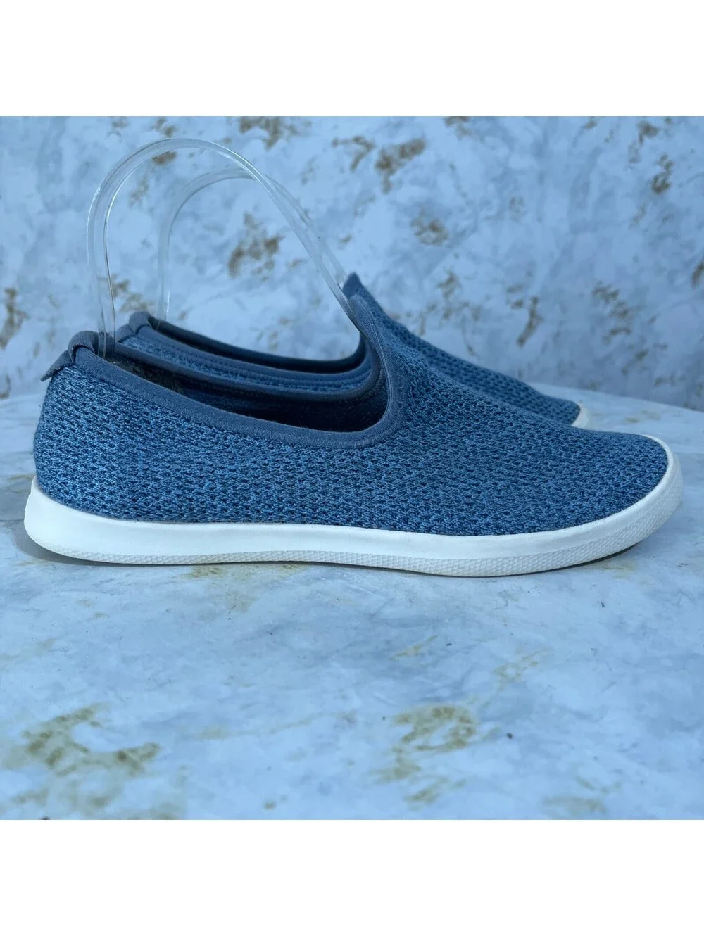 Allbirds Tree Loungers Women's Size 7 Shoes Blue Slip On Comfort Casual Sneakers